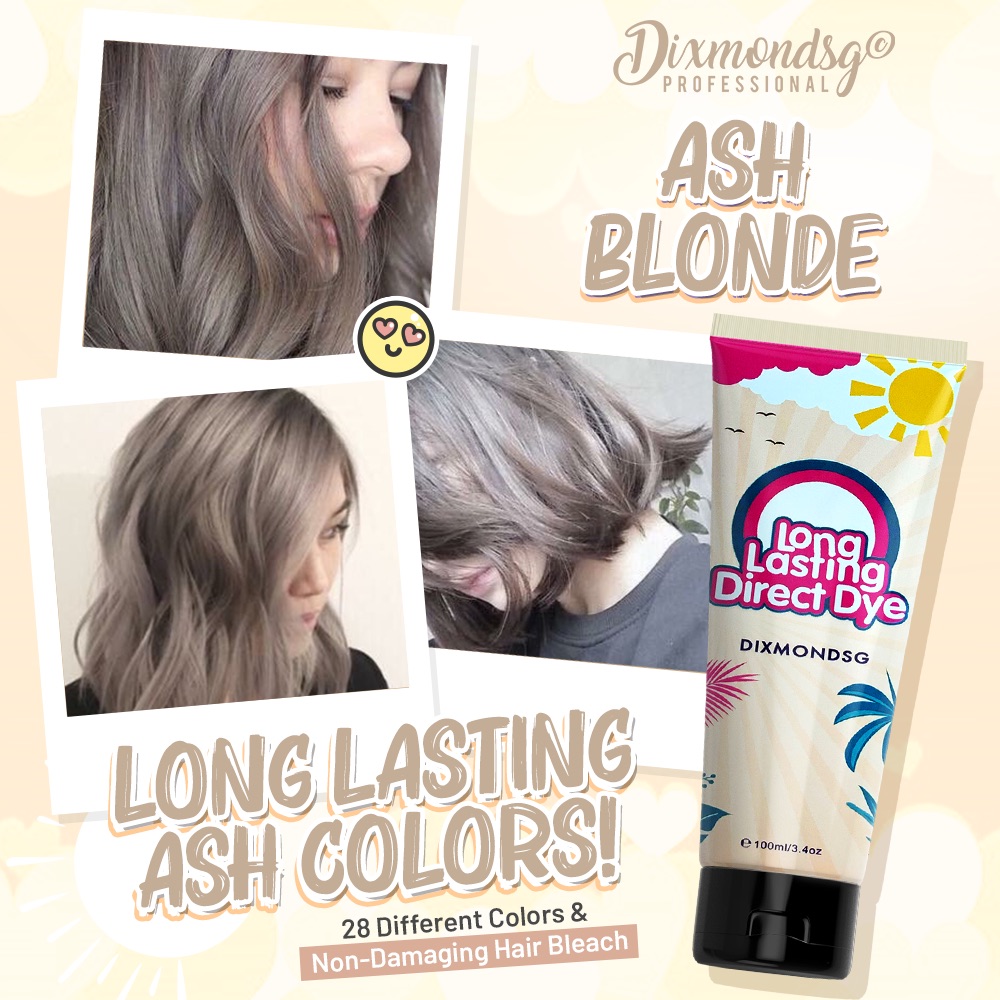 Dixmondsg Ash Blonde Hair Dye | Dixmondsg