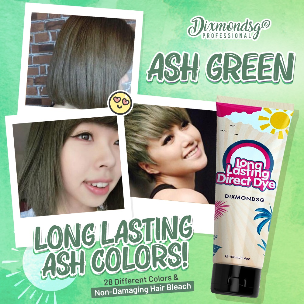 Dixmondsg Ash Green Hair Dye | Dixmondsg